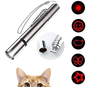 Qualität USB-Laserpointer für Katzen, 7-in-1 Spielzeug zur Mentale Stimulation - Bild 1 von 10