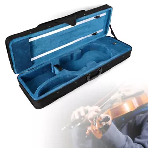 4/4 Geigenkoffer Geige Koffer Kasten Case Violinenkoffer mit Rucksackriemen NEU - Bild 1 von 16