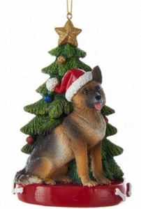 Decorazione albero di natale pastore tedesco - Foto 1 di 1