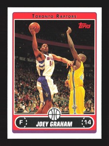 2006 Topps Basketball #82 Joey Graham    Toronto Raptors