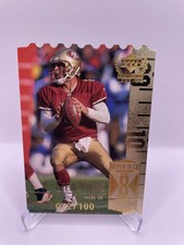 1999 Upper Deck Century Legends Die-Cut Steve Young #58 72/100