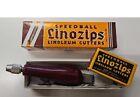 New Vintage Speedball Linoleum cutter Linozip No.37 Contains 5 blades, 1 Handle