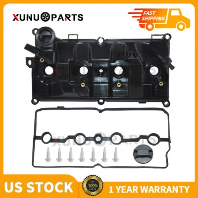 Cubierta de válvula de motor 1,6 L apta para Nissan Juke 2011-2017 con junta + pernos + tapa Foto 1 de 4