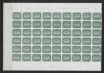 Islas Cook 1915 0.5d SG39 Perf 14 Piezas Hoja + Defecto R2/8 (54v) Foto 1 de 2