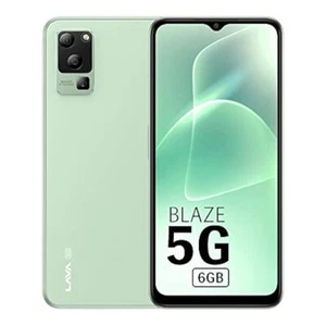 Lava Blaze 5G (Glass Green, 6GB RAM, UFS 2.2 128GB Storage) | 5G Ready | - Picture 1 of 3