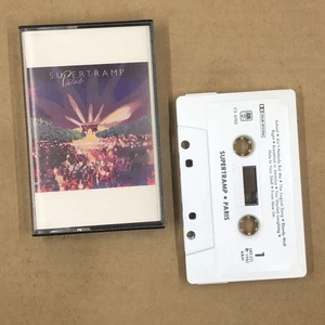 SUPERTRAMP Cassette Tape 80s Rock Prog PARIS LIVE ALBUM BREAKFAST IN AMERICA - Picture 1 of 6