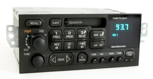 1996-02 Chevy Car & S10 GM Delco Radio AMFM Cassette Player Part Number 09383831 - Imagen 1 de 6