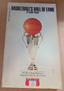 Paperback book: Official Book of Basketball's Hall of Fame (1973) by Sandy Padwe - Picture 1 of 5