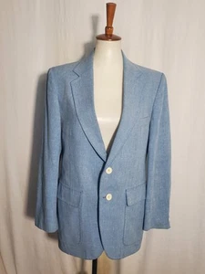 Focus On Fashion By Middishade Clothes Men’s Blue Blazer Size 34R - Picture 1 of 13