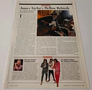James Taylor Article/Clipping - Picture 1 of 1