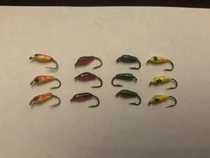 Ice Fishing Jigs  12 Berta’s Bugs  Size 12  Hand Tied In Rome City, IN Item 4 - Picture 1 of 2