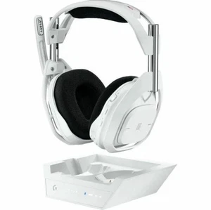 Logitech Astro A50 X LIGHTSPEED Wireless Gaming Headset Base Station-White- Used - Picture 1 of 3