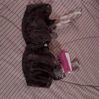 Sujetador Balconette Passionata con Aros Sin Forro Talla 36D Marrón Nuevo con Etiquetas Foto 1 de 4