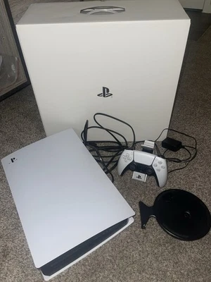 Sony PS5 Digital Edition Console - White “Read Description” - Image 1 of 2