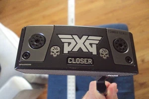 Lefty PXG Closer 26 black mid mallet putter 34" steel/graphite shaft w/headcover - Picture 1 of 6