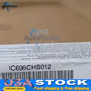 NEW GE FANUC PLC MODULE IC695CHS012 - Picture 1 of 10