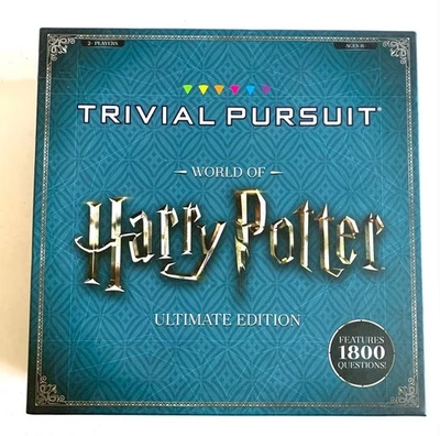 Jogo de tabuleiro Trivial Pursuit World of Harry Potter Ultimate Edition 2018 completo - Imagem 1 de 4