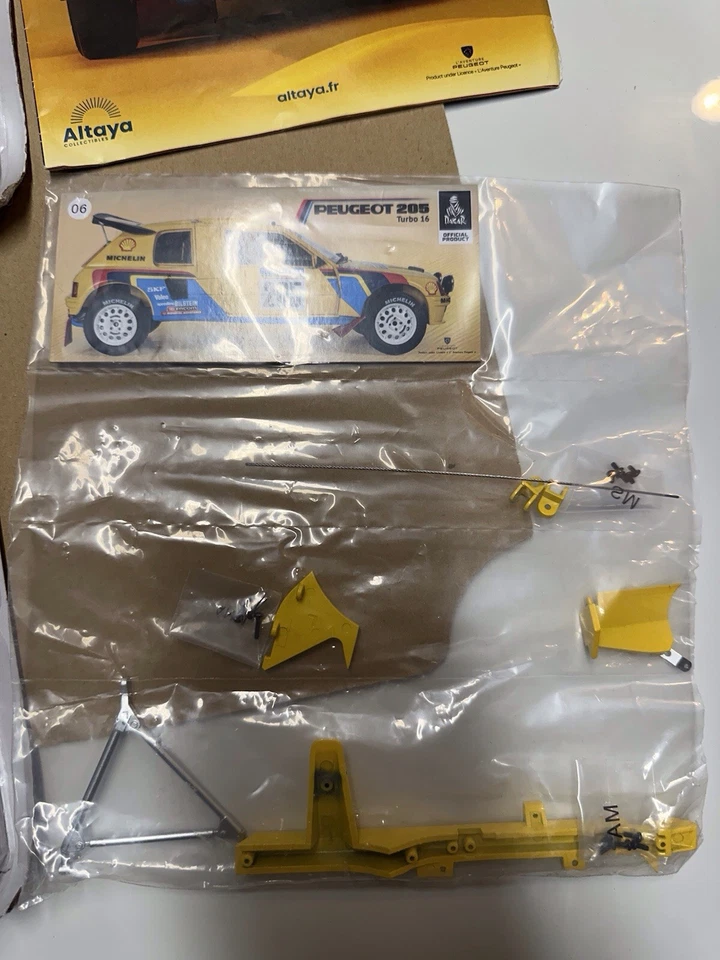Peugeot 205 T16 Dakar Rally Altaya 1/8 N 6 - Immagine 1 di 1