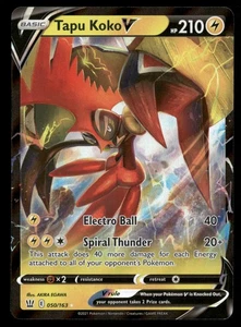 Tapu Koko V SWSH05: Battle Styles 050/163 Pokemon TCG - Picture 1 of 2