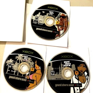 Grand Theft Auto: The Trilogy (Microsoft Xbox, 2005) - Disc Only- Tested Working - Picture 1 of 7