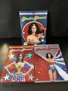 Wonder Woman Season 1 2 3 DVD Sets Complete Series Lynda Carter - Bild 1 von 1