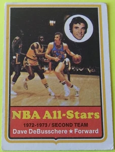 1973-74 Topps #30 Dave DeBusschere (NBA All-Stars) baloncesto (New York Knicks) - Imagen 1 de 4