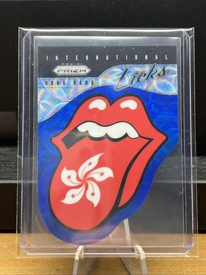 2025 Prizm The Rolling Stones International Licks #19 HONG KONG BLUE SCOPE - Image 1 of 4