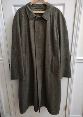 Gabardina vintage Chrysalis reversible para hombre XL marrón/gris y verde Foto 1 de 4