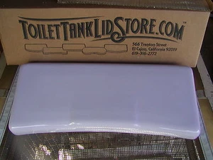 Rheem G3015 White Toilet Tank Lid Very Rare! Richmond Lavendar Beautiful! - Picture 1 of 2