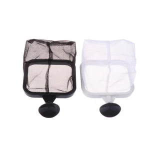 Aquarium Square Fishing Net With Suction Cup Extendable Long Handle Fishing Gear - Picture 1 of 14