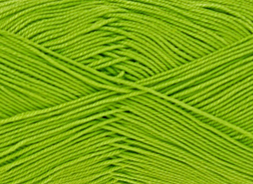 King Cole GIZA Hilo De Algodón 4 Ply 50g 2203 VERDE - Imagen 1 de 1