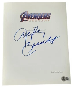 Angela Bassett Signed Autograph Avengers Endgame Full Script Screenplay Beckett - Picture 1 of 2