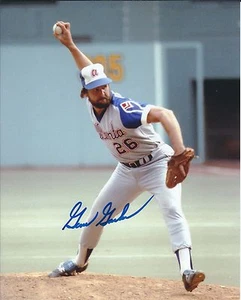 Signed 8x10 GENE GARBER Atlanta Braves Autographed photo - COA - Picture 1 of 1