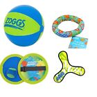 Zoggs Swim Fun Set Catch Pad Beach Ball Dive Ring Frisbee 