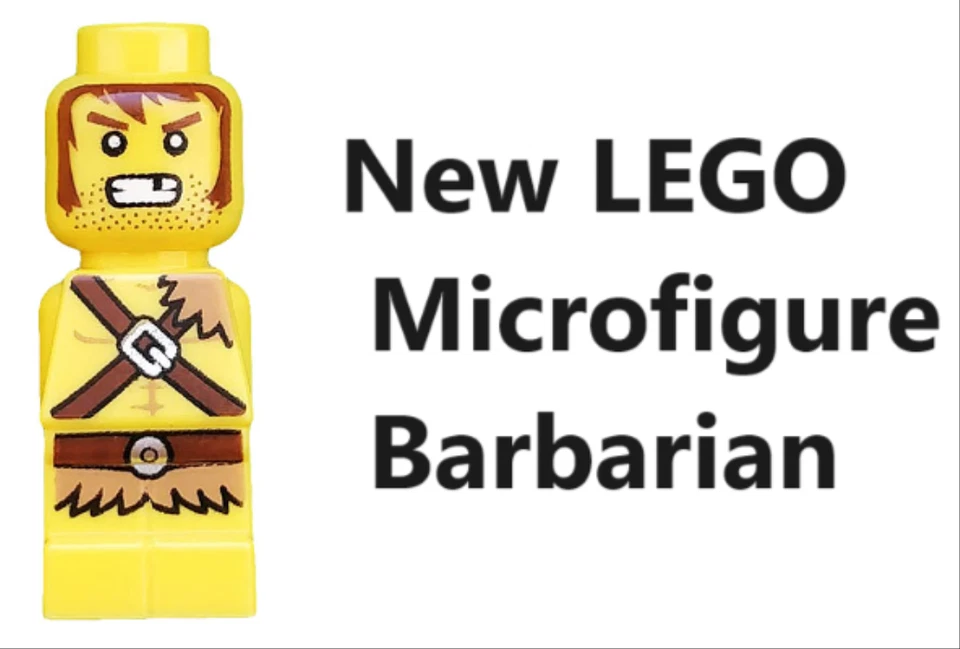Novo LEGO Warrior Microfigura Bermuda de Pele BÁRBARA Fivela Faixa VIKING - Imagem 1 de 1
