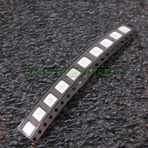 50x RGB 5050 SMD LED PLCC-6 6Pin 3 Chip 5mm Red Green Blue 6 Pin US Seller Z26 - Picture 1 of 2