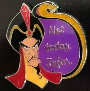 Disney Pin 145127 Aladdin Not Today Jafar Bösewicht Böse Prinzessin Jasmin - Bild 1 von 5