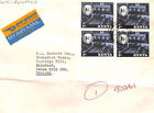 KENYA Commercial EAST AFRICAN Airmail Cover *Anti-Apartheid* BLOCK 1979 BR189