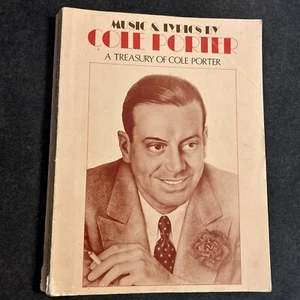 Music And Lyrics By Cole Porter A Treasury Of Cole Porter Song Book vintage - Picture 1 of 10