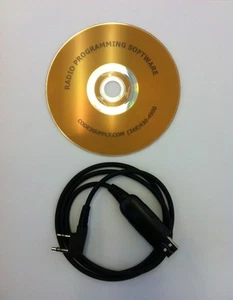 Code 3 Supply two way radio programming cable software disk - Picture 1 of 1