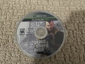 Grand Theft Auto IV (Xbox 360, 2008) solo disco testato - Foto 1 di 3
