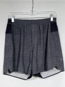 Pantalones Cortos Lululemon Surge 6" Entrepierna Gris Jaspeado Para Hombre MEDIANOS - Imagen 1 de 9