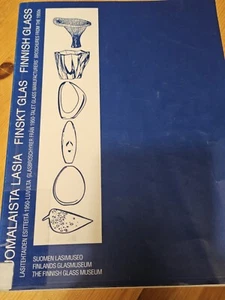 Finnish art glass identification book "Brochures from 1950s" Finland - Picture 1 of 10