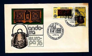 SPANISH ANDORRA - ANDORRA SPAGNOLA - 1976 - Europa. Basteln - Bild 1 von 1