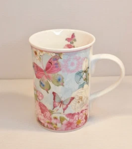 Butterfly Garden Summer River Coffee Tea Mug Cup 300ml - Picture 1 of 6