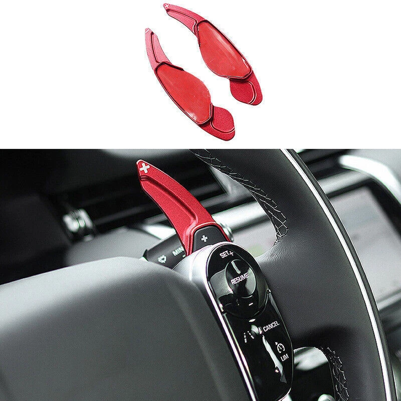 Palanca de cambios roja para Land Rover Discovery 4 2010-2016 2 piezas Foto 1 de 4