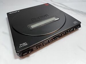 Ultra slim SONY Discman Personal CD player D-J50 Walkman Full Metal Body Vintage