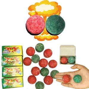 HAND BLASTER - 12 PCS Spark Ball Popping Blaster Ball Cannon Pop-on-Bump Gift - Picture 1 of 5