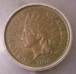 1872 Indian Head Cent Penny. ICG XF45 Details. Better Date! - Picture 1 of 4