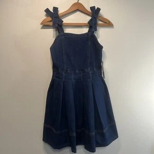 NWTS Habitual Girls Blue Denim Dress 12 (as seen on The Young and the Restless) - Picture 1 of 10